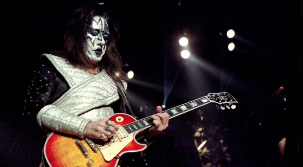 The Spaceman on stage with KISS
