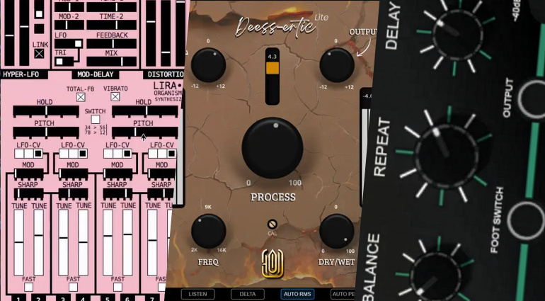 LIRA-8, Deess-ertic Lite, Echodude BBD-150: Free Plugins of the Week