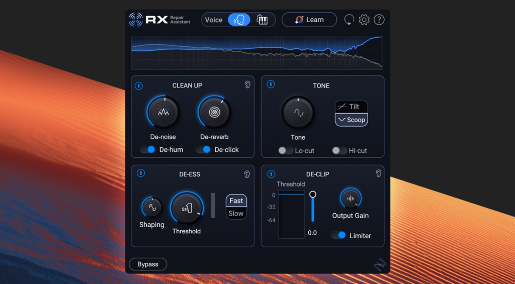 RX 12 audio repair as a plugin