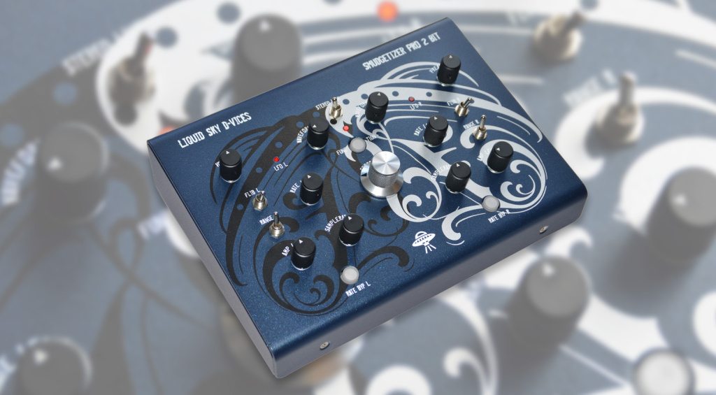 Liquid Sky d-vices SMUDGETIZER PRO: 2-Bit Bitcrusher Engineered for Maximum Audio Wreckage