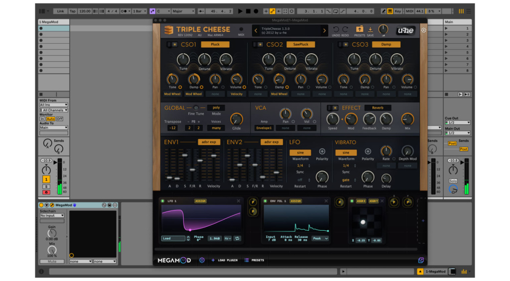 Sync Audio MegaMod Triple Cheese