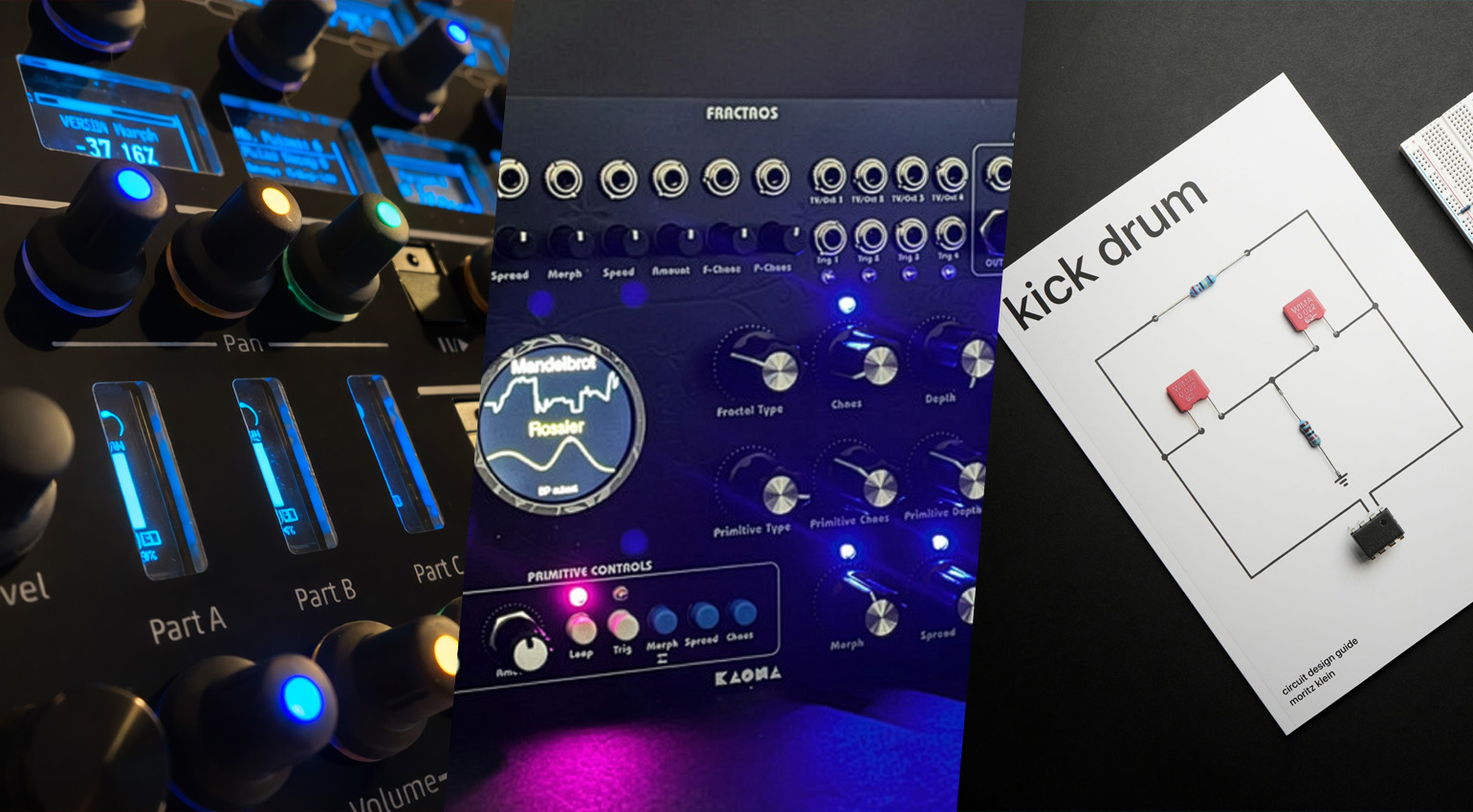 Alkove, Fractaos and Analog Kick Drum Design: Synth Journal - gearnews.com