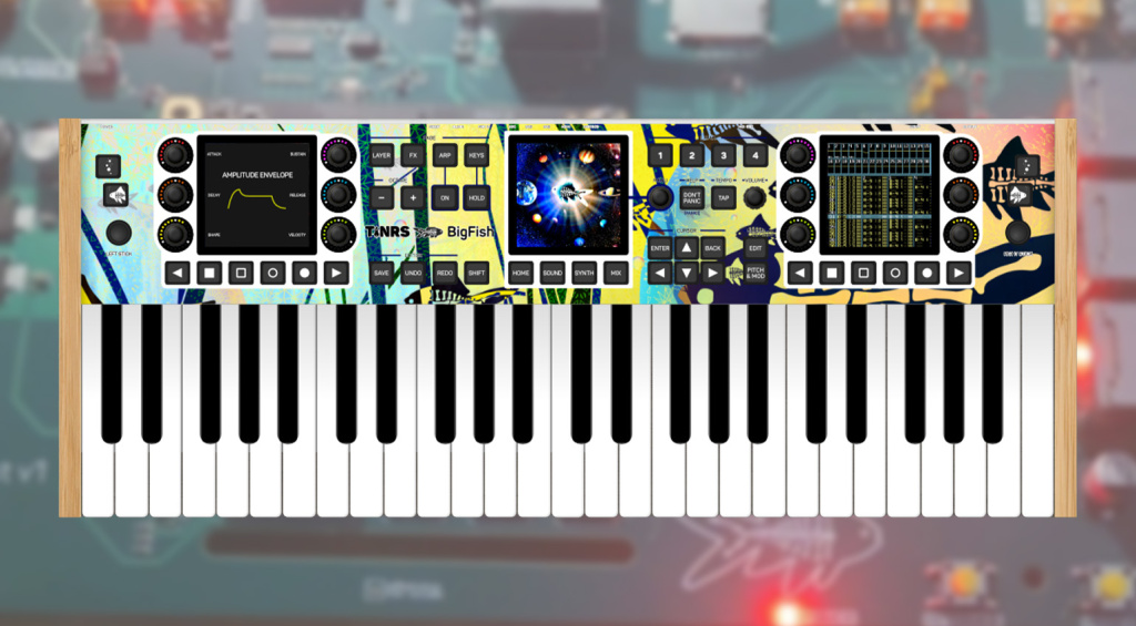 This Is Not Rocket Science BigFish: Nord Modular-Style Digital Synth With a Unique Keybed
