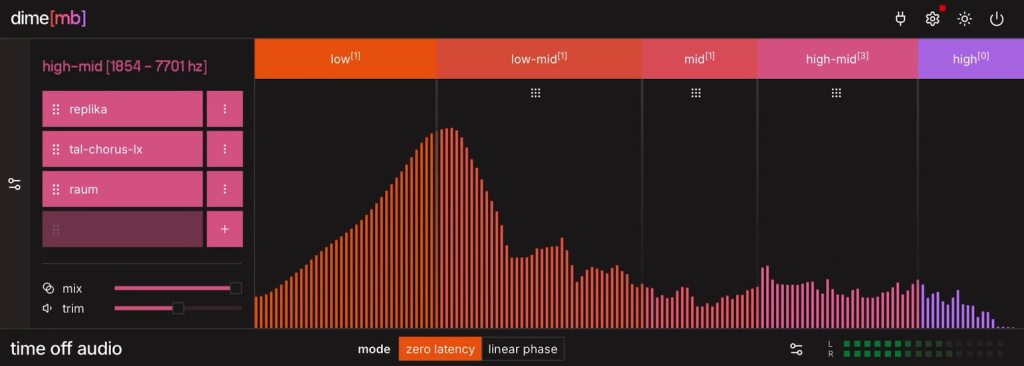 Affordable Plugins: time off audio dime[mb]