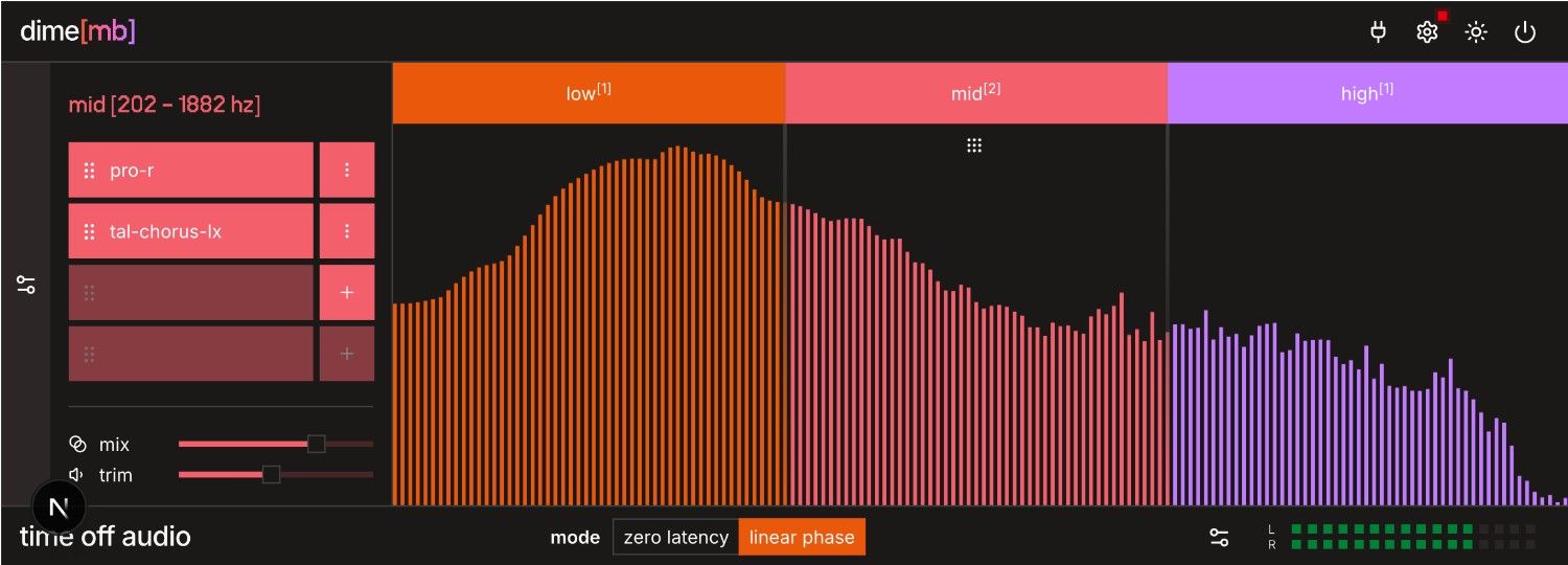 time off audio dime[mb]