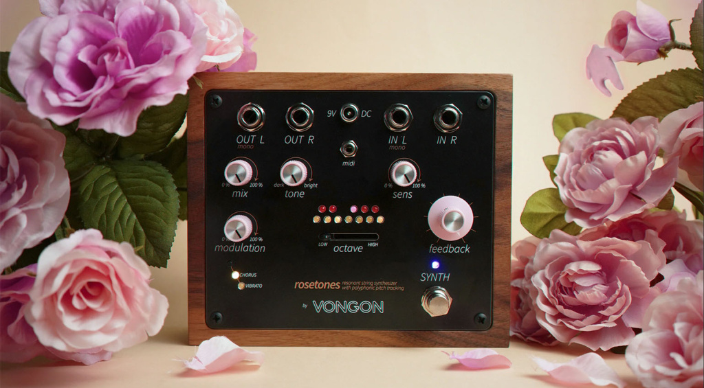 VONGON Rosetones: Get Excited With This Gorgeous 12-Note String Synth Pedal