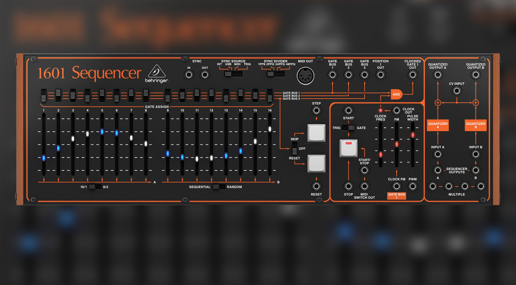 Behringer 1601 Sequencer
