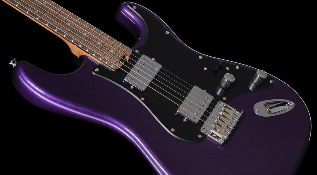 Harley Benton ST-Modern HH Deluxe Purple Metallic Gloss