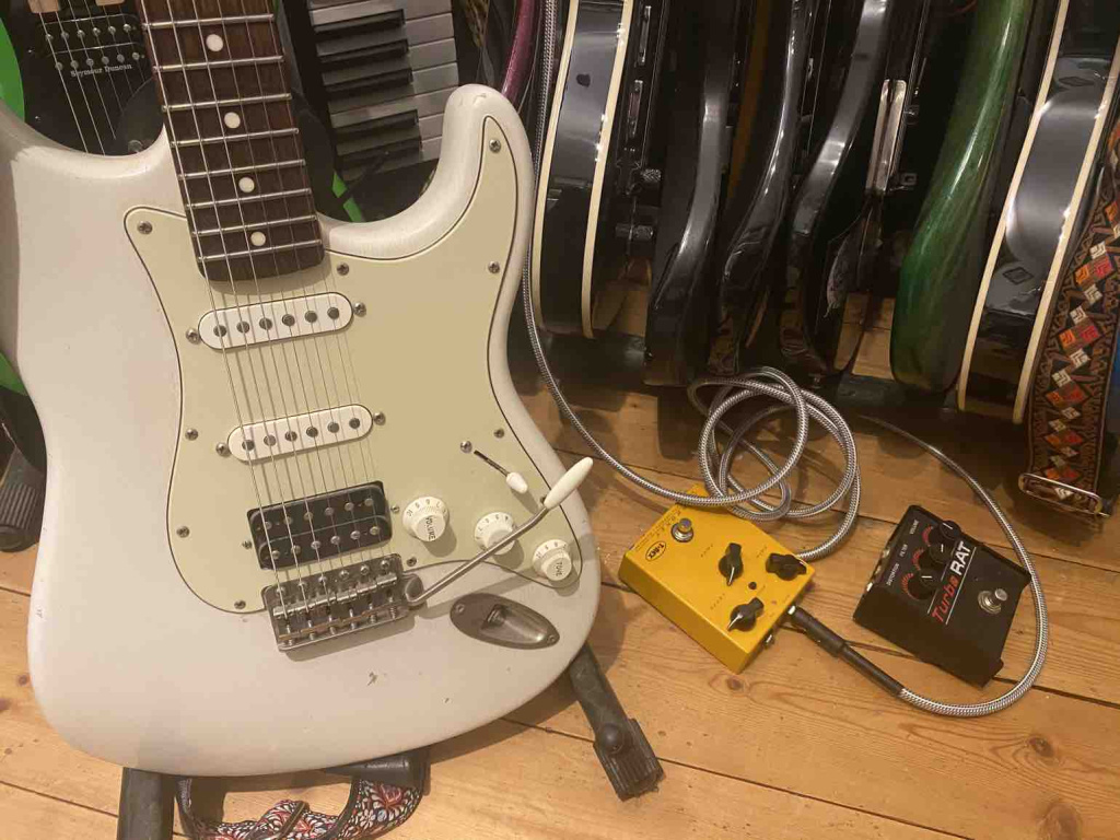 My heavily modified Stratocaster