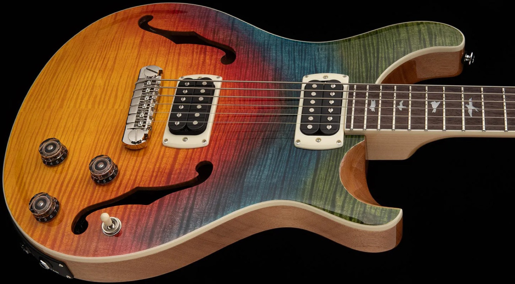 PRS SE Ed Sheeran Hollowbody I Piezo Baritone