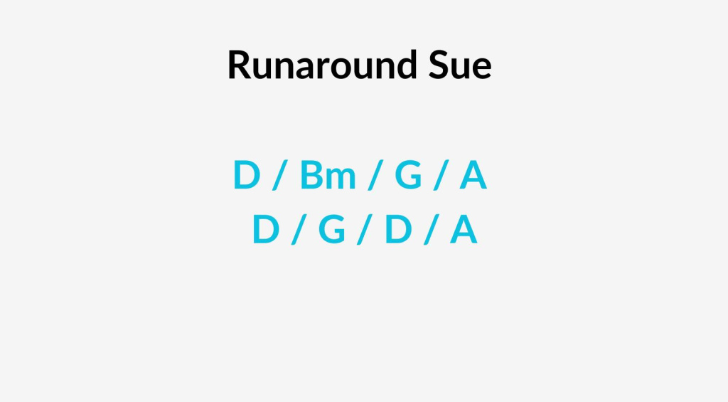 Runaround Sue chords