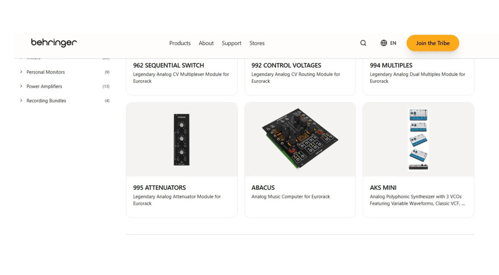 Behringer Leaks