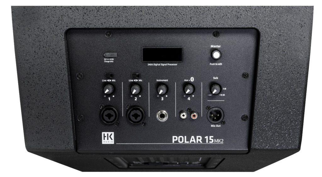 HK Audio POLAR 15 MK2 Connectivity