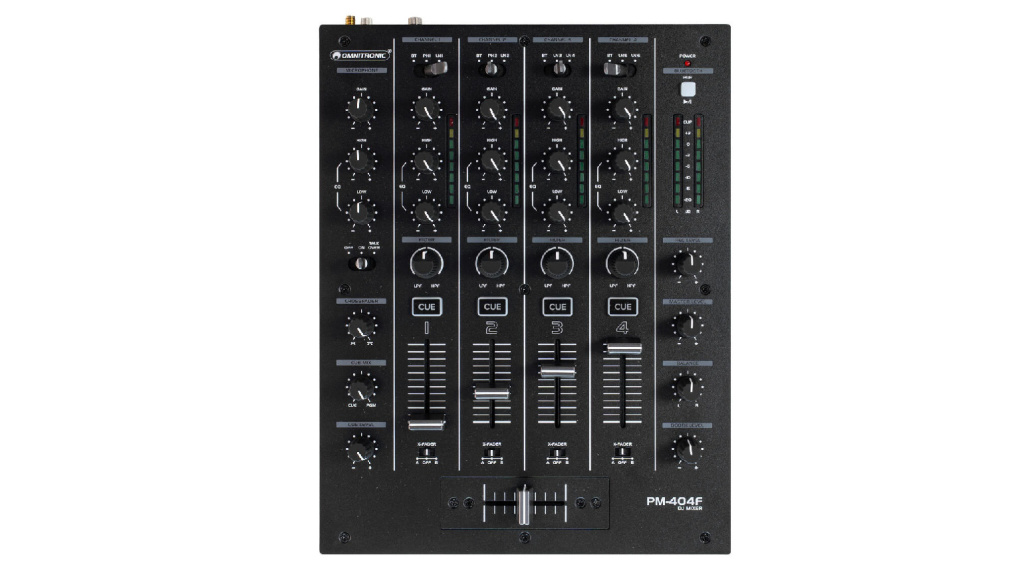 Omnitronic PM-404F Main Controls