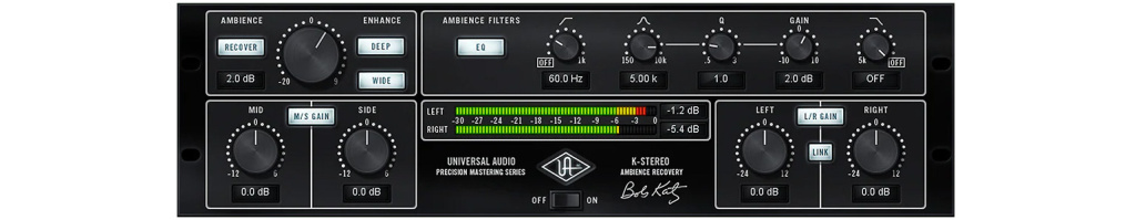 UAD Precision K-Stereo Ambience Recovery