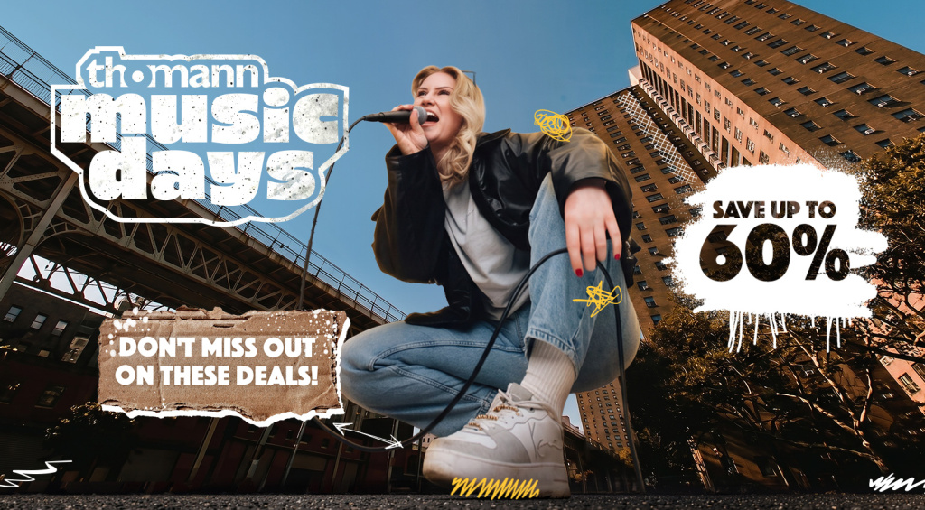Live and DJ Deals at the Thomann Music Days 2026!