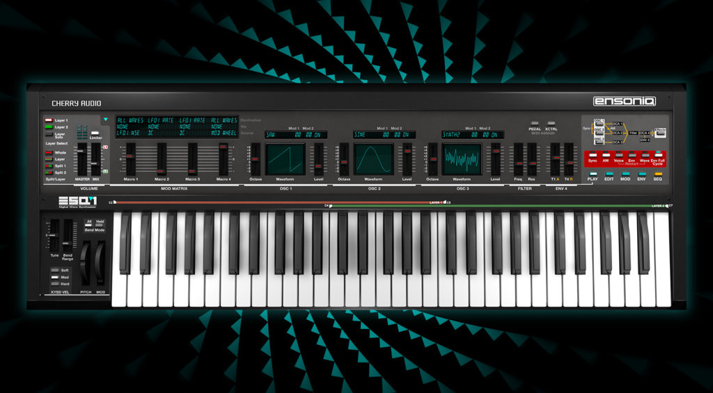 Cherry Audio Ensoniq ESQ-1