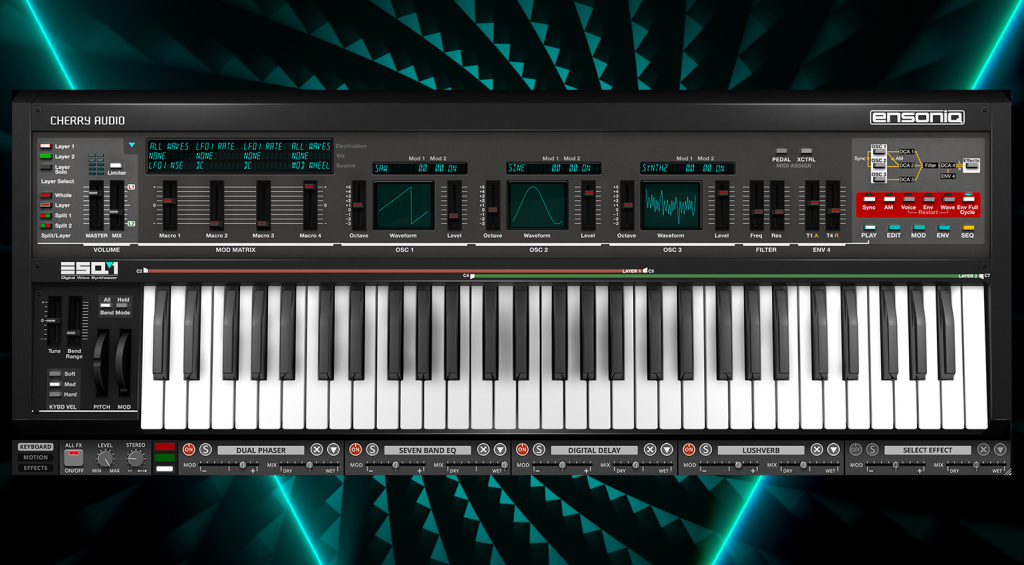 Cherry Audio Ensoniq ESQ-1