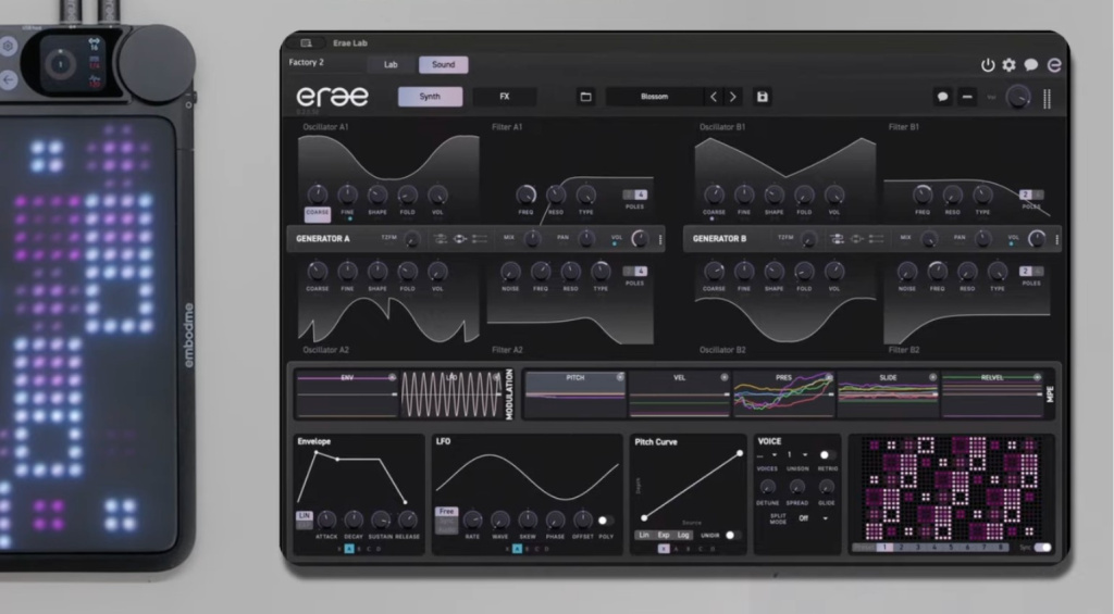Finally Here: Embodme Erae Sound Is the Synth Engine for the Erae 2 and Every MPE Controller!