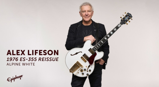 Epiphone Alex Lifeson 1976 ES-355 Reissue: Affordable Prog Tones!