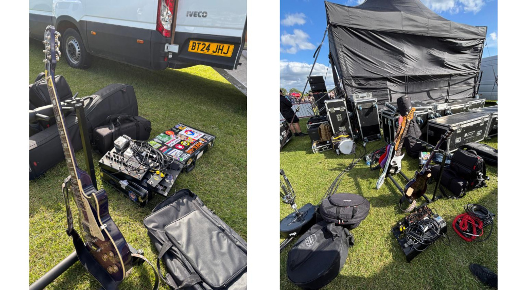 festival guitar gear 