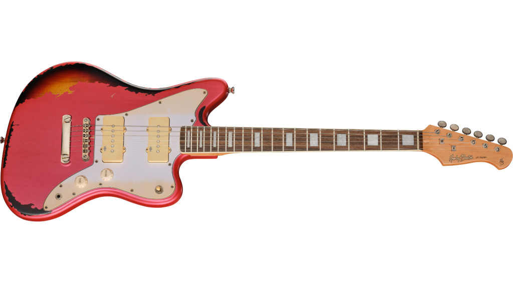 Harley Benton HA62 JA-Style Candy over Sunburst
