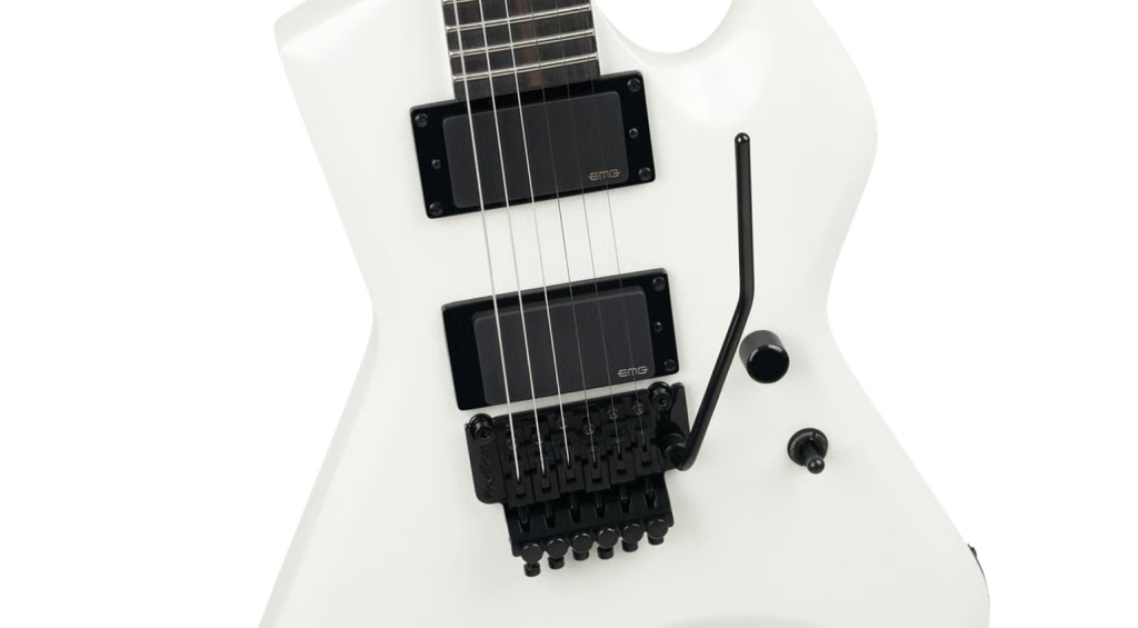 EMG HA (top), EMG 81 (bottom) and Floyd Rose bridge