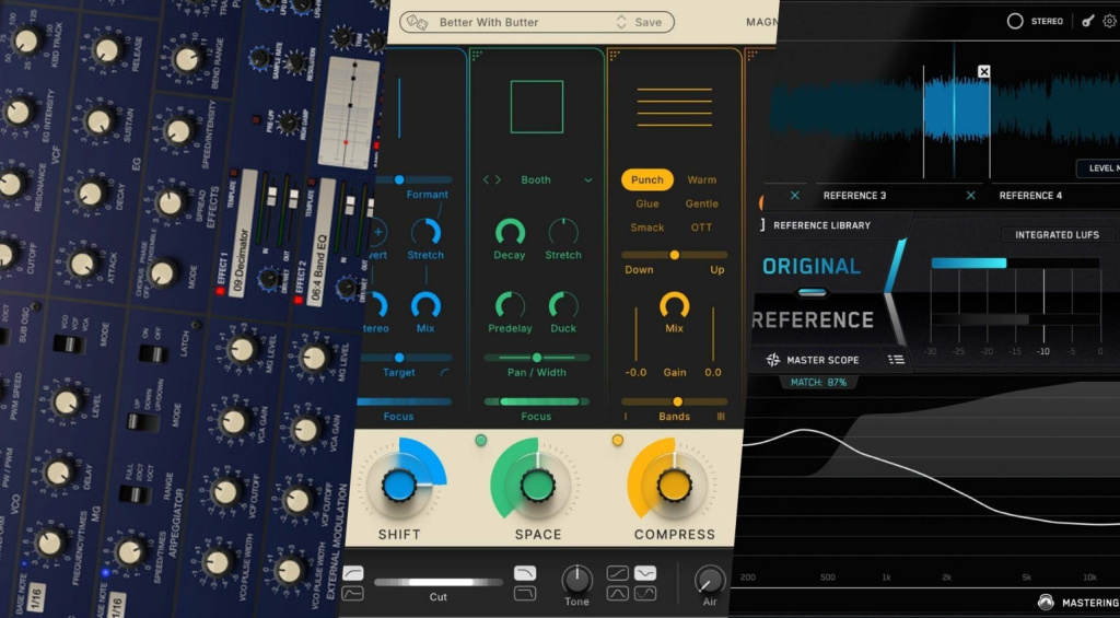 Korg, XLN Audio, Mastering The Mix: 3 Strong Plugin Deals for Synthesizers, Drums, and Mix Referencing