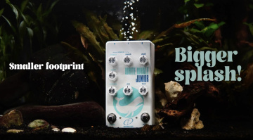 Crazy Tube Circuits White Whale Junior: Real Spring Reverb, Really Small Pedal
