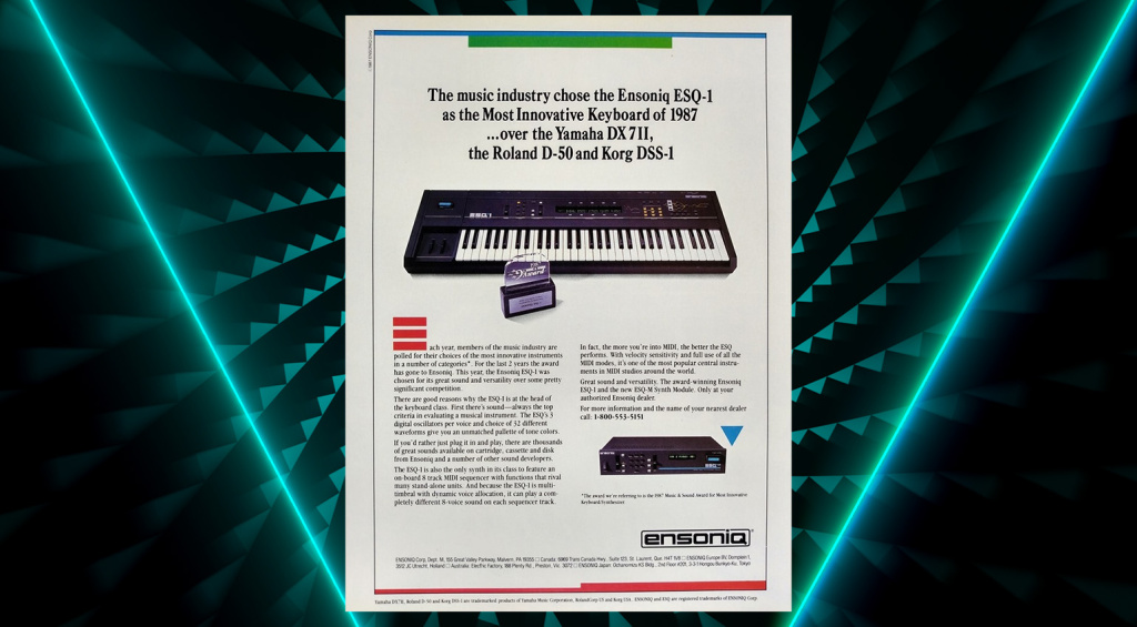ESQ-1 Advertisement
