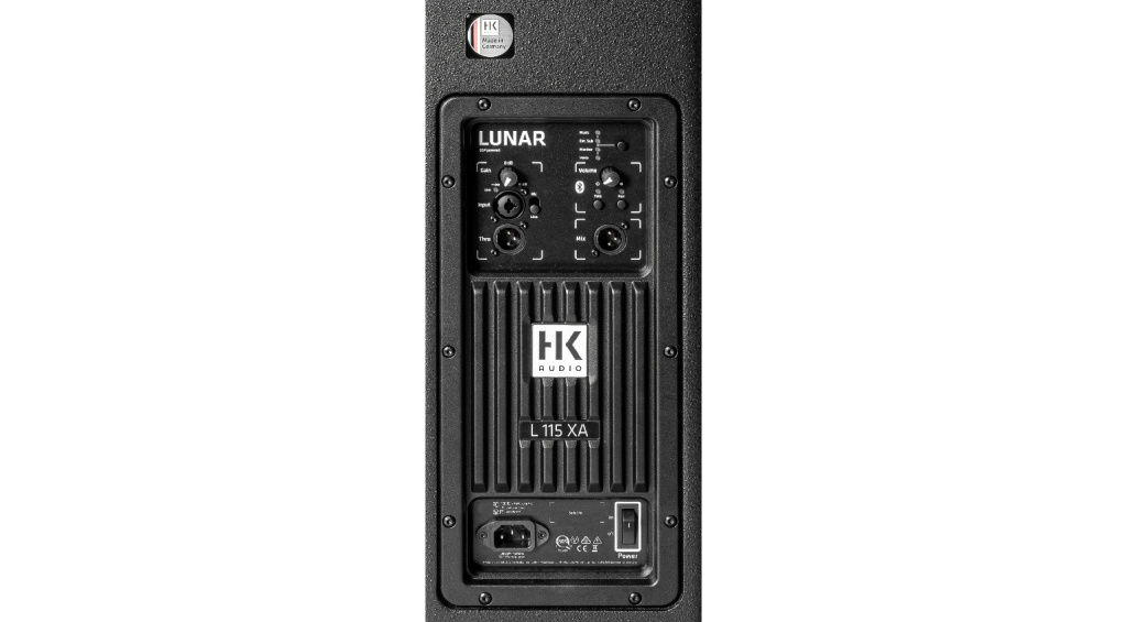 HK Audio LUNAR 115 control panel