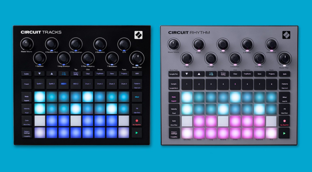 Novation Circuit Tracks and Circuit Rhythm