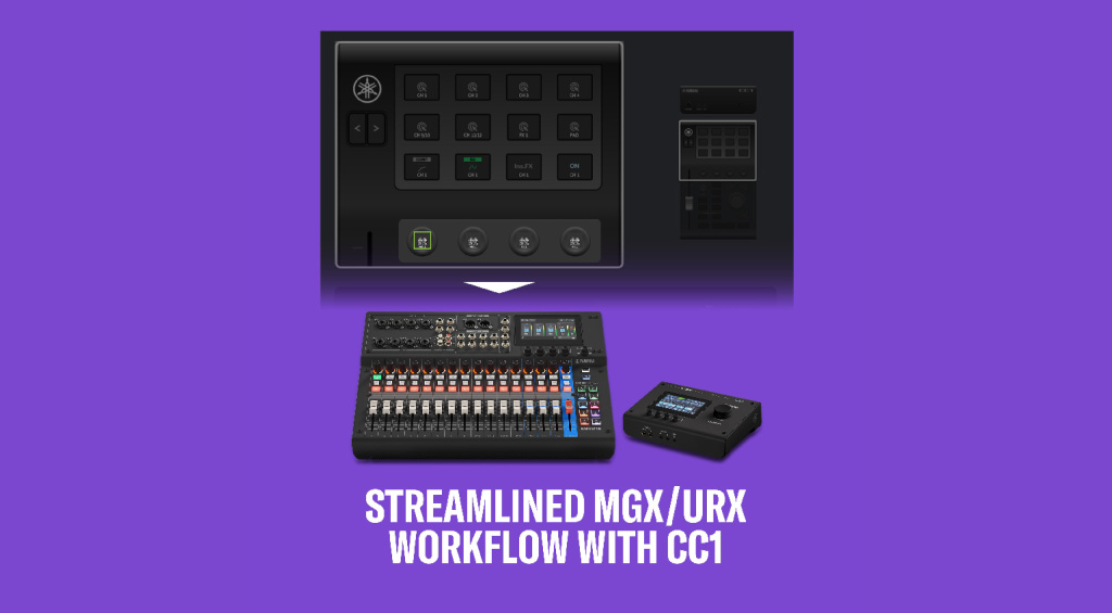 Yamaha URX, MGX, and CC1 Update Workflow