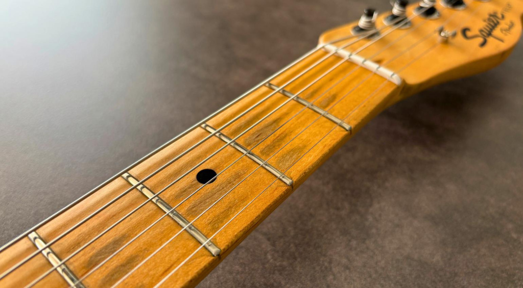 Telecaster fret wear