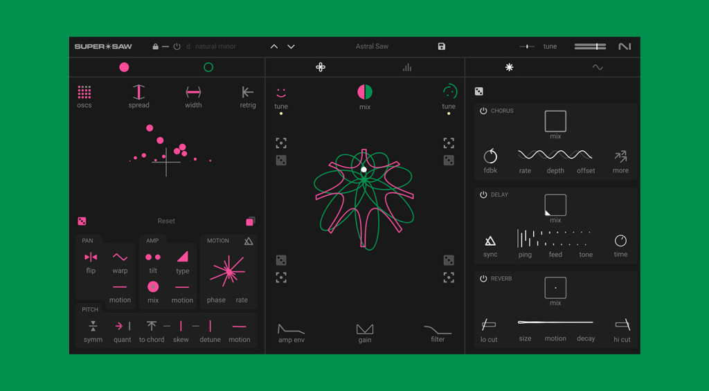 Native Instruments Super*Saw: A. G. Cook’s Signature Supersaw Sound Finally Becomes Its Own Synth