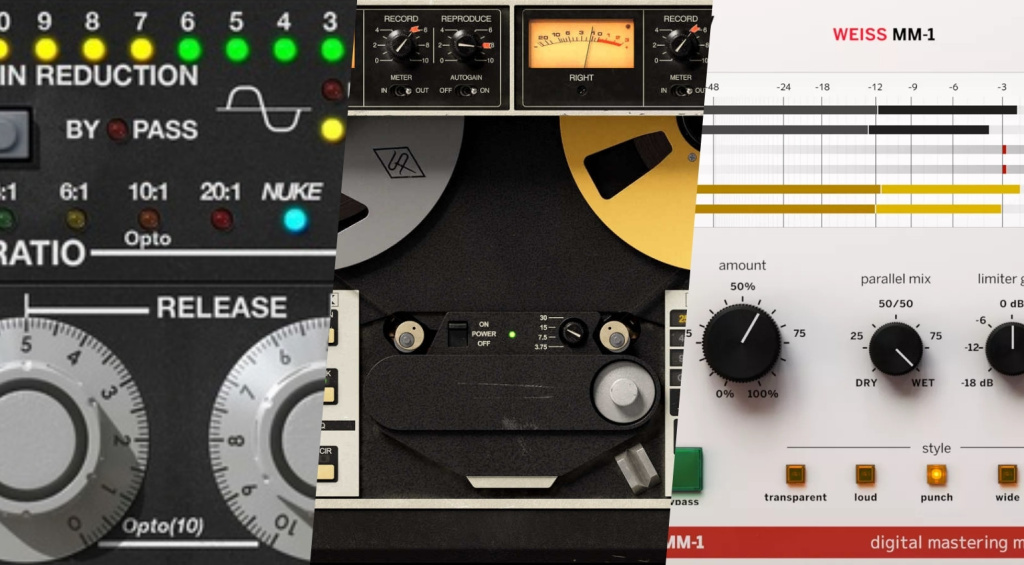 Softube, Universal Audio: Mastering Maximizer, Ampex Tape Machine, and Distressor – 3 Tools Now Heavily Discounted