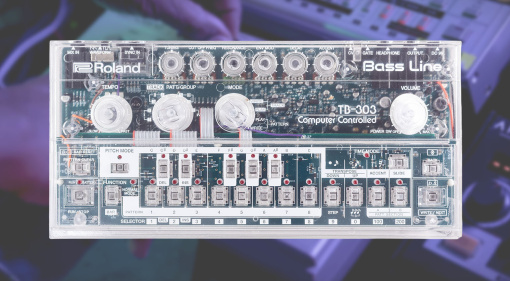 SuperOS-303 Transparent TB-303 Case teaser