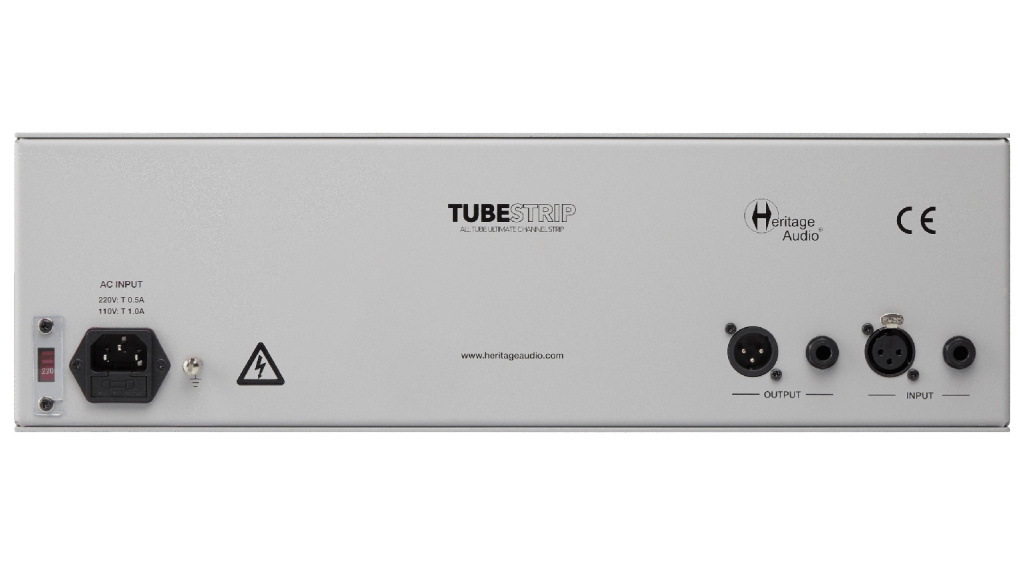 Heritage Audio TUBESTRIP Rear panel