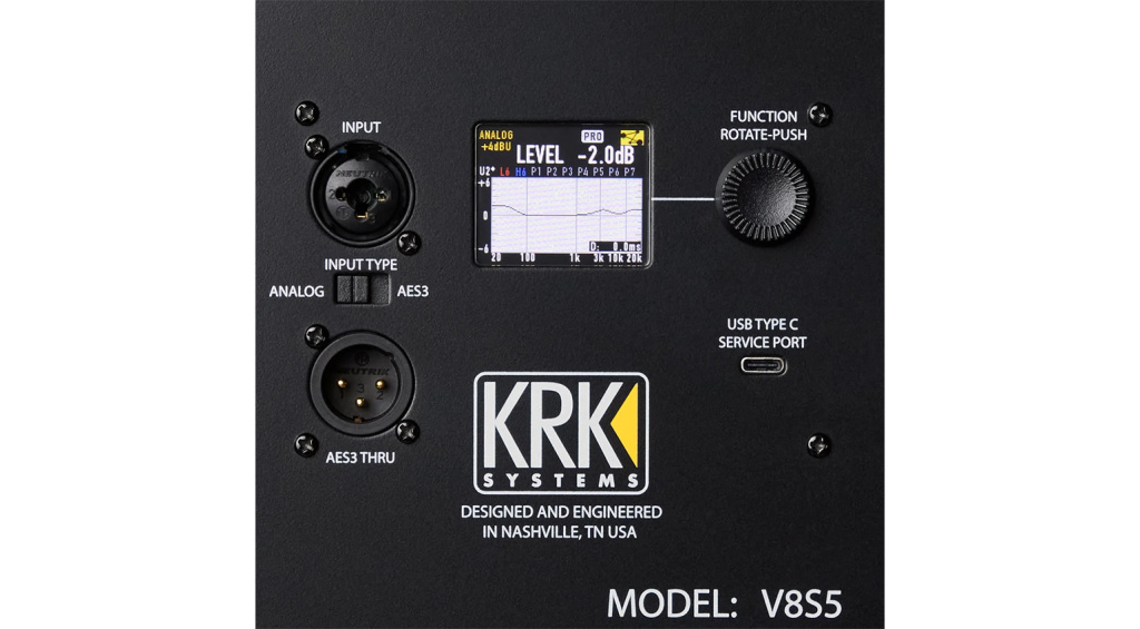 KRK V-Series Five LCD Panel