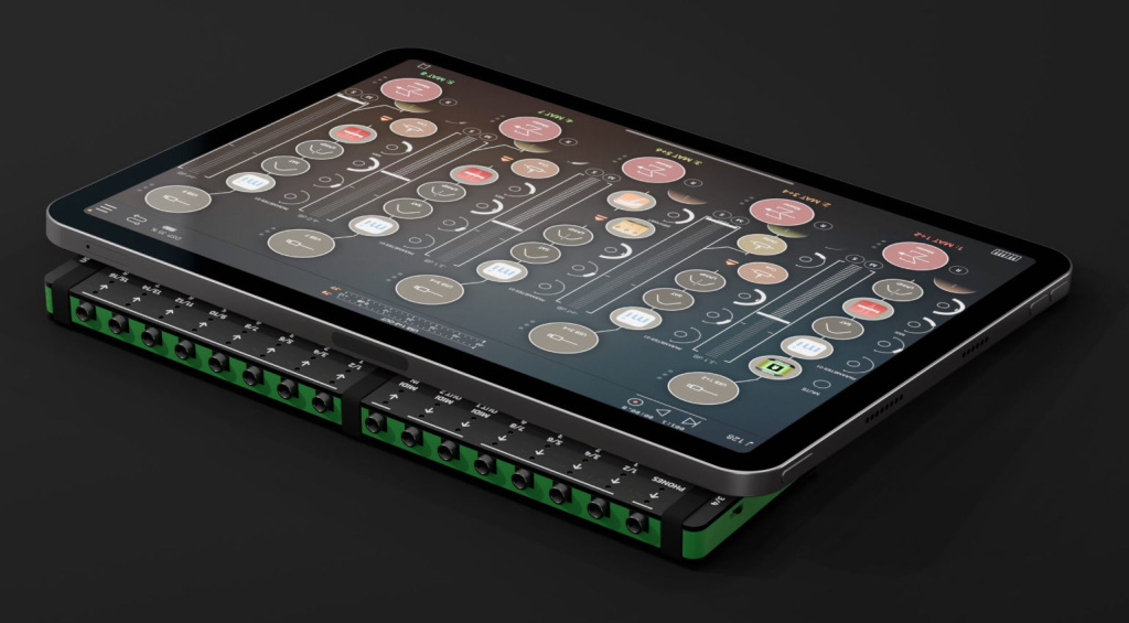 Modular Audio Tools MAT 16X8 iPad