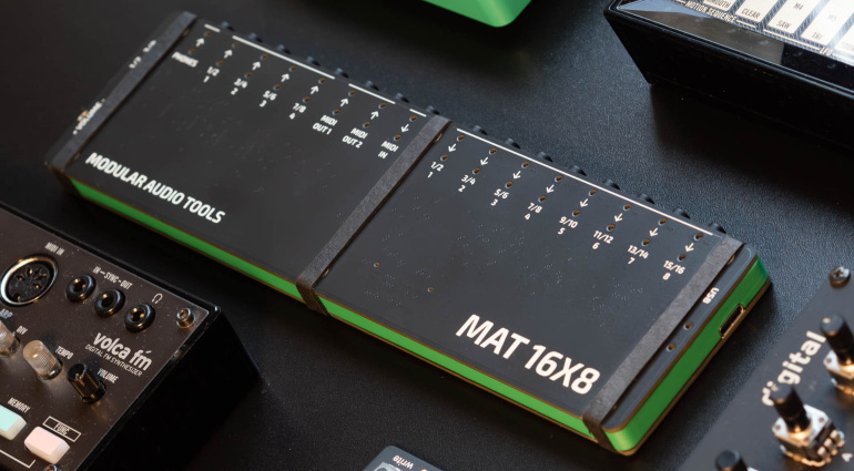 Modular Audio Tools MAT 16X8: The Perfect Mobile Audio Interface for Live Gigs
