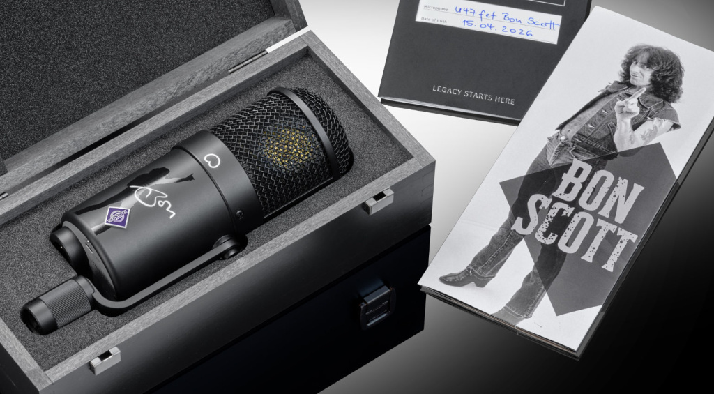 Neumann U 47 fet Bon Scott Edition Accessories
