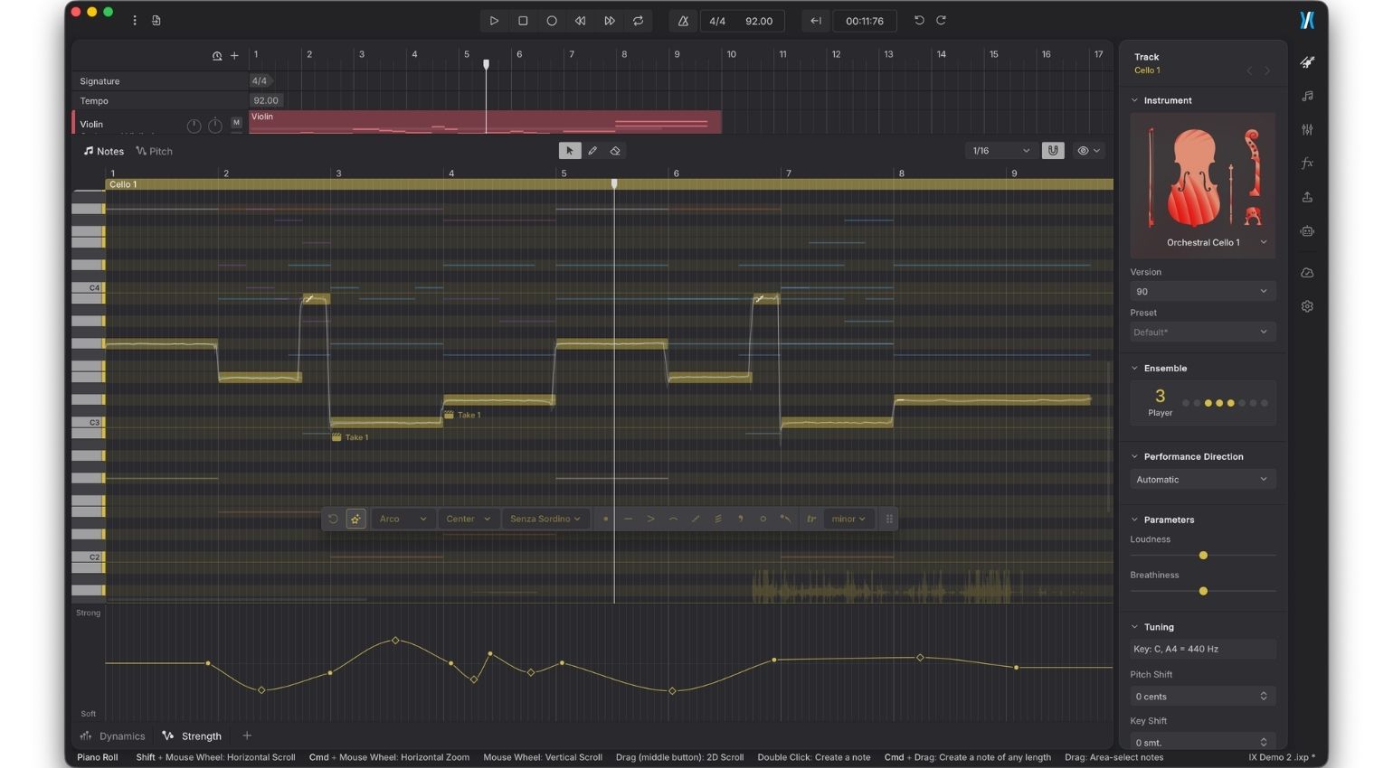 Expansions for Instrument X