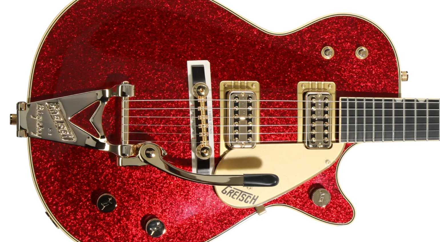Gretsch G6129TG-59VS Limited-edition Sparkle Jet Electric Guitar - Red Sparkle