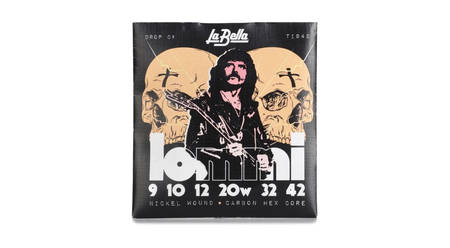 La Bella Tony Iommi Signature Electric Guitar Strings - .009-.042 Ultra Light