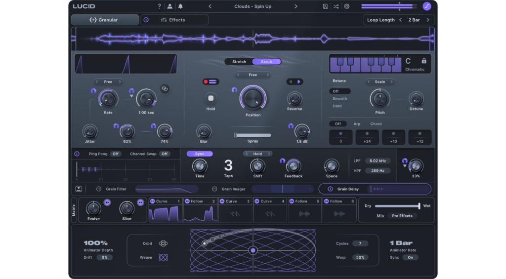 Minimal Audio Lucid
