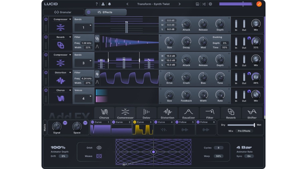 Minimal Audio Lucid