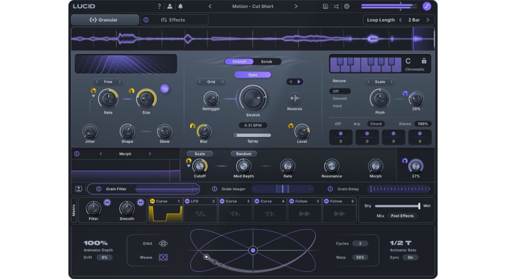 Minimal Audio Lucid