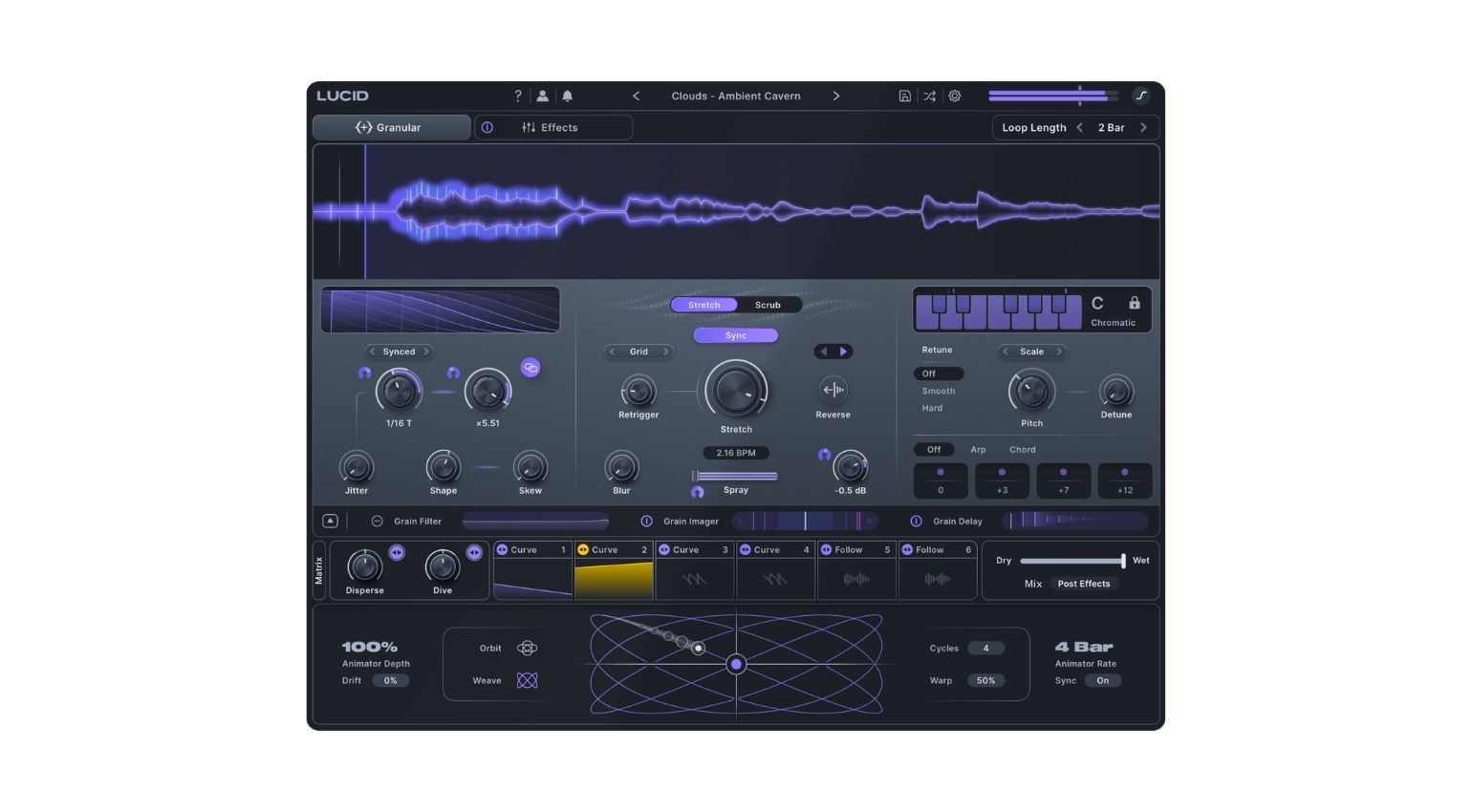 Minimal Audio Lucid