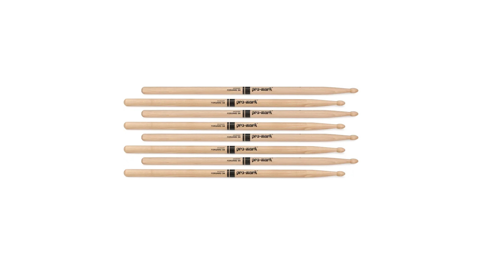 Promark Classic Forward Drumsticks - 5A, 4-pack